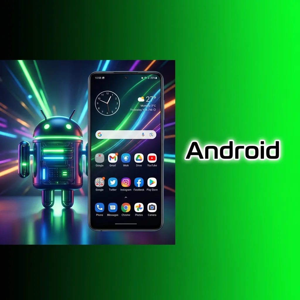 Android app download and installation process showing APK file setup on mobile device