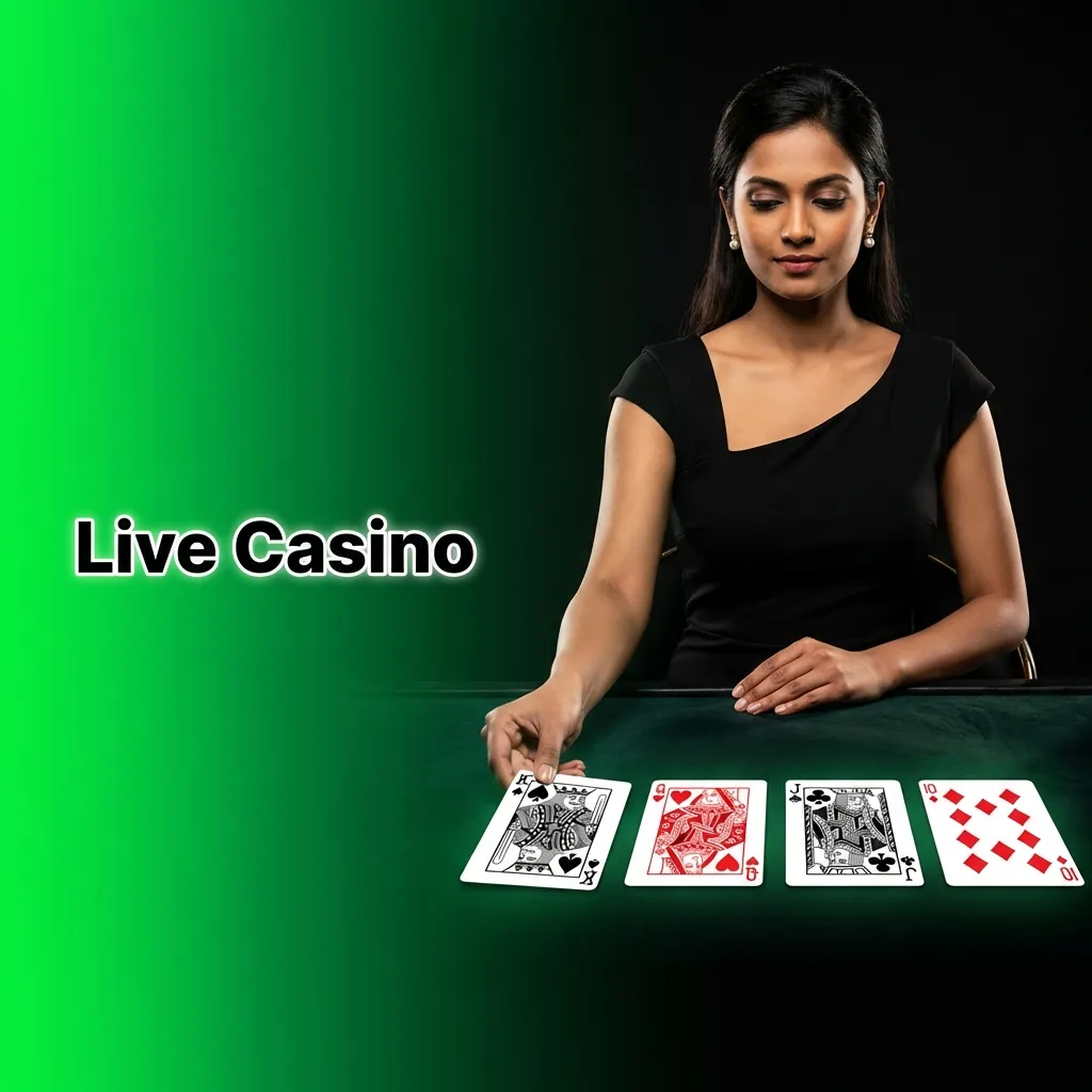 Professional dealers host live roulette, blackjack, baccarat, poker, and game shows in real-time with HD streaming and chat.
